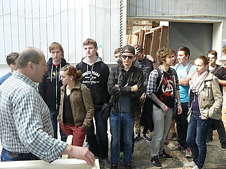 Exkurze ve firmě - SPŠ stavební H.Brod